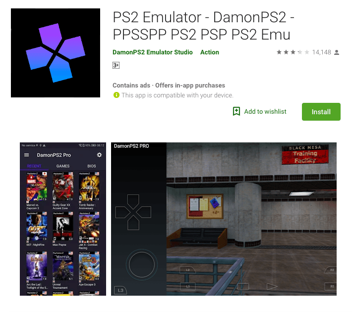 ps2 emulator online mac